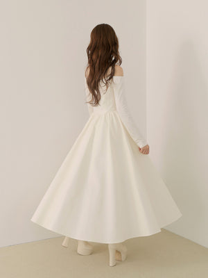 Strap flare volume onepiece(eme10560)