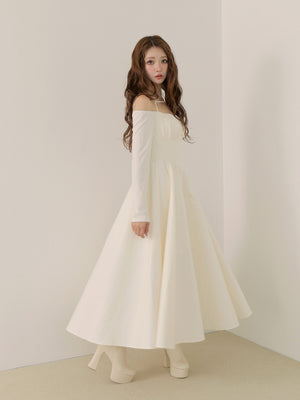 Strap flare volume onepiece(eme10560)