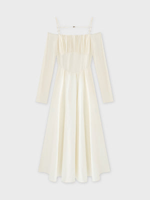 Strap flare volume onepiece(eme10560)