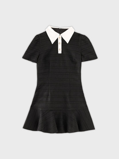 French border knit mini onepiece(eme10570)