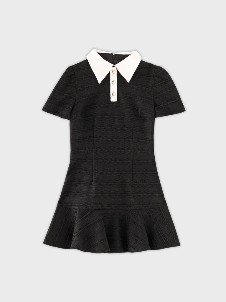 French border knit mini onepiece(eme10570)