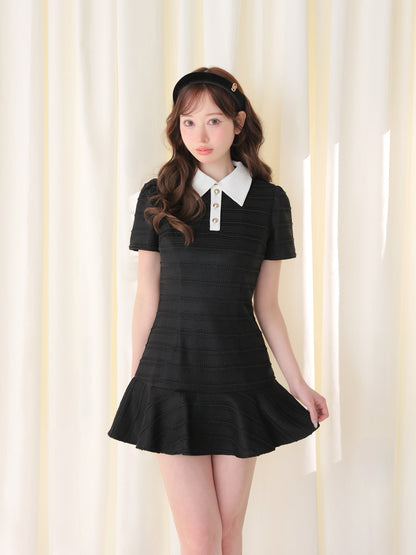 model：162cm　(size：F　color：Black)