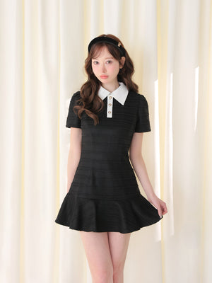 model：162cm　(size：F　color：Black)