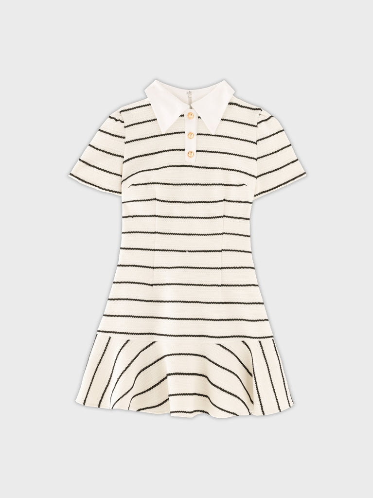 French border knit mini onepiece(eme10570)