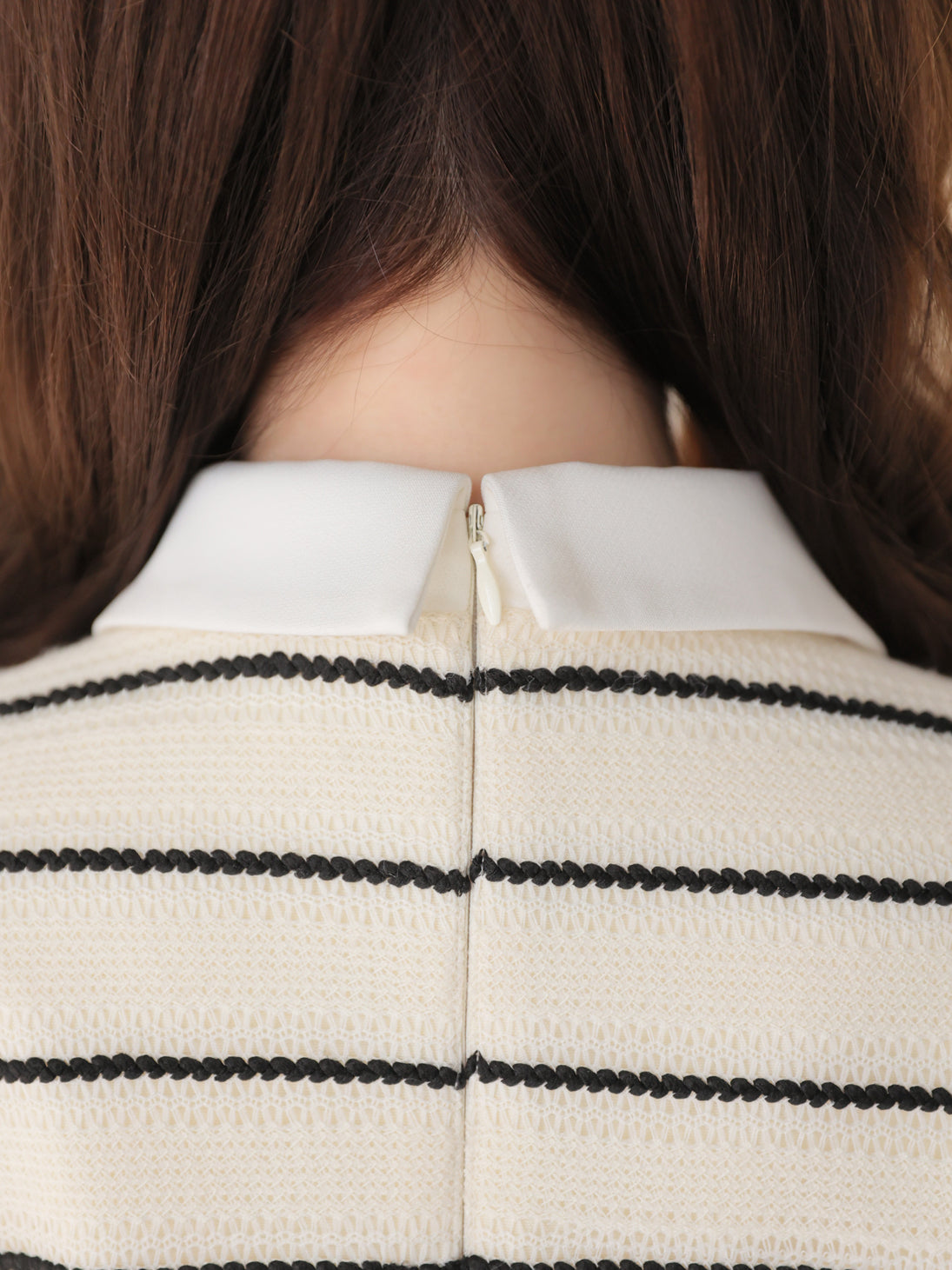 French border knit mini onepiece(eme10570) – M me eme