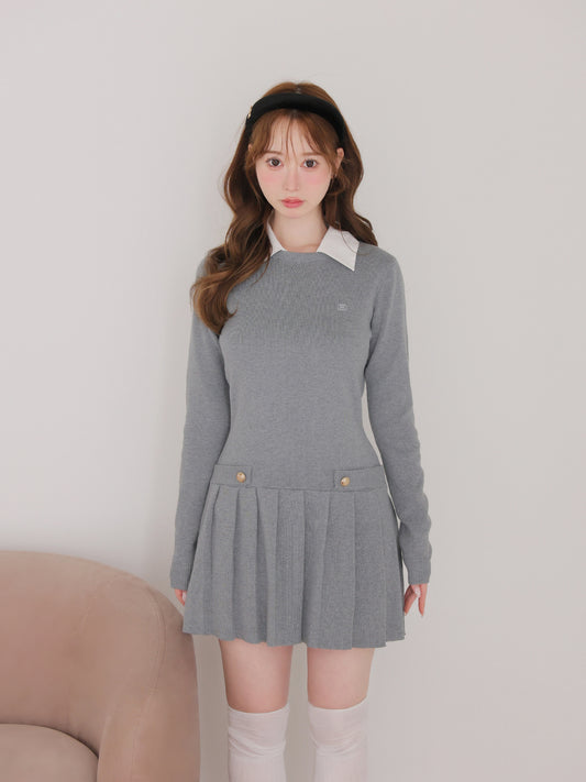 model：162cm　(size：F　color：Gray)