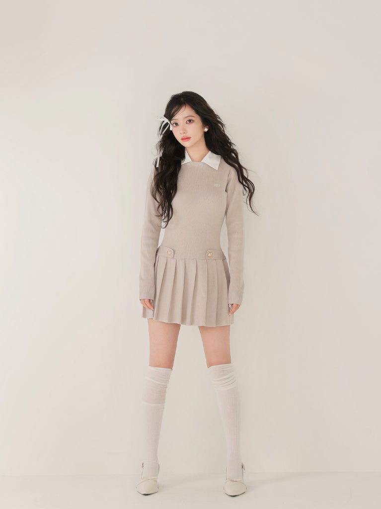 model：163cm　(size：F　color：Beige)