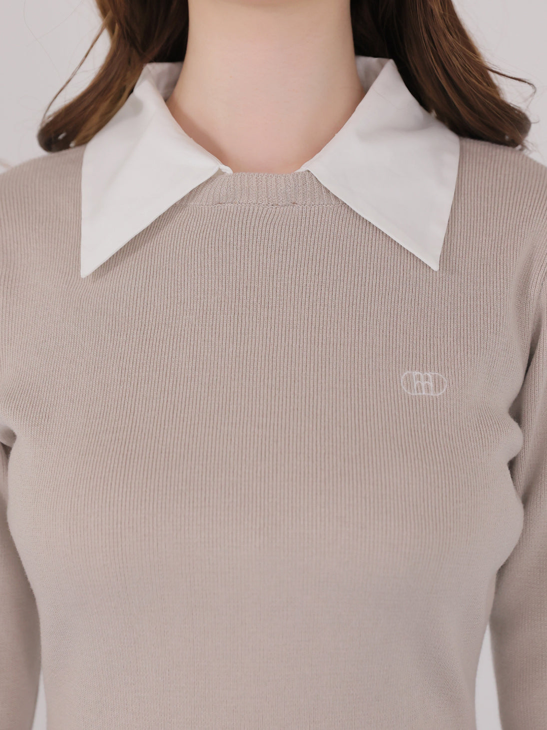 【Pre Order】Noble line pleated mini onepiece(eme10571)