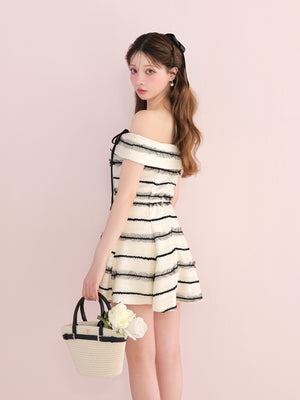 model：160cm　(size：F　color：Ivory)