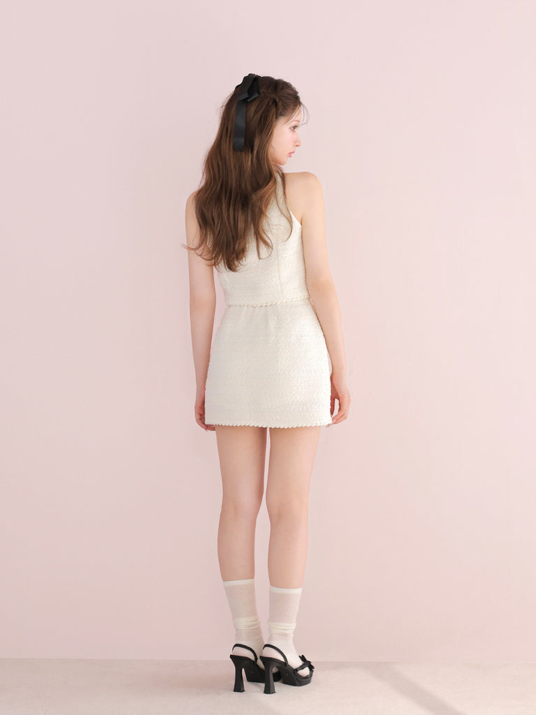 model：160cm　(size：F　color：White)