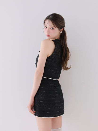 model：160cm　(size：F　color：Black)