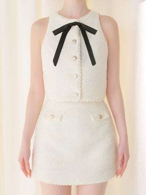 model：160cm　(size：F　color：White)