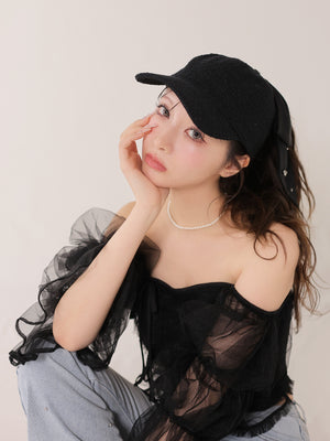 model：160cm　(size：F　color：Black)