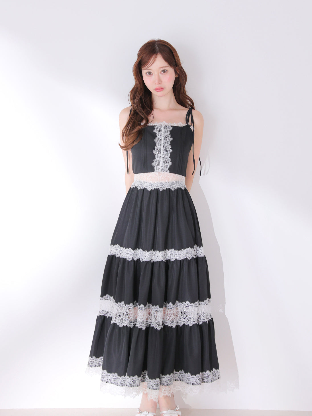 Summer lace long cami onepiece(eme10579) – M me eme
