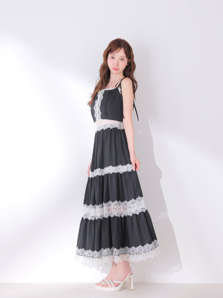 model：162cm　(size：F　color：Black)