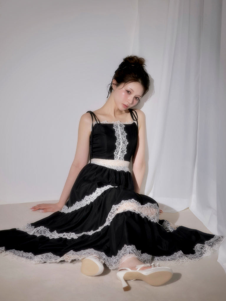 model：160cm　(size：F　color：Black)