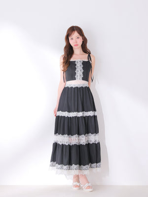 model：162cm　(size：F　color：Black)