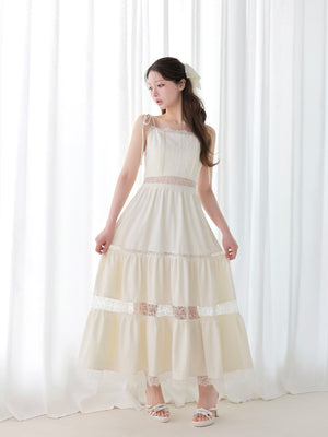 model：160cm　(size：F　color：Ivory)