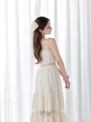 model：160cm　(size：F　color：Ivory)