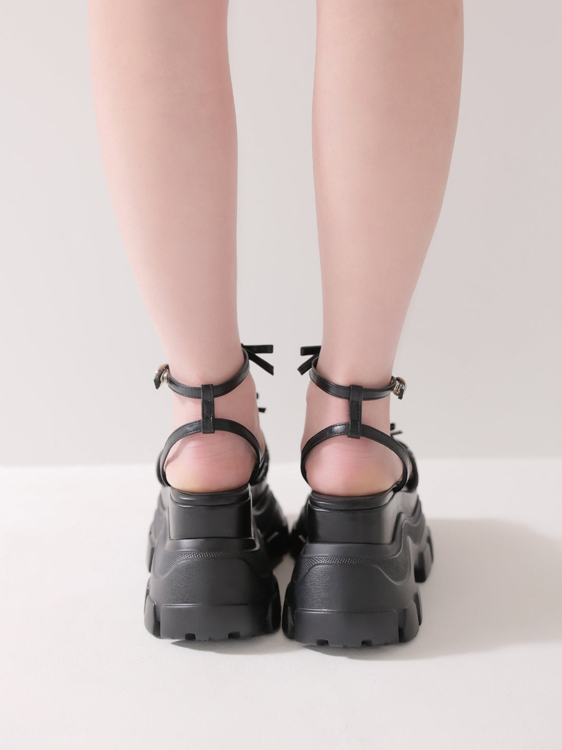 Sheer dot mini ribbon sports sandal(eme10580) – M me eme