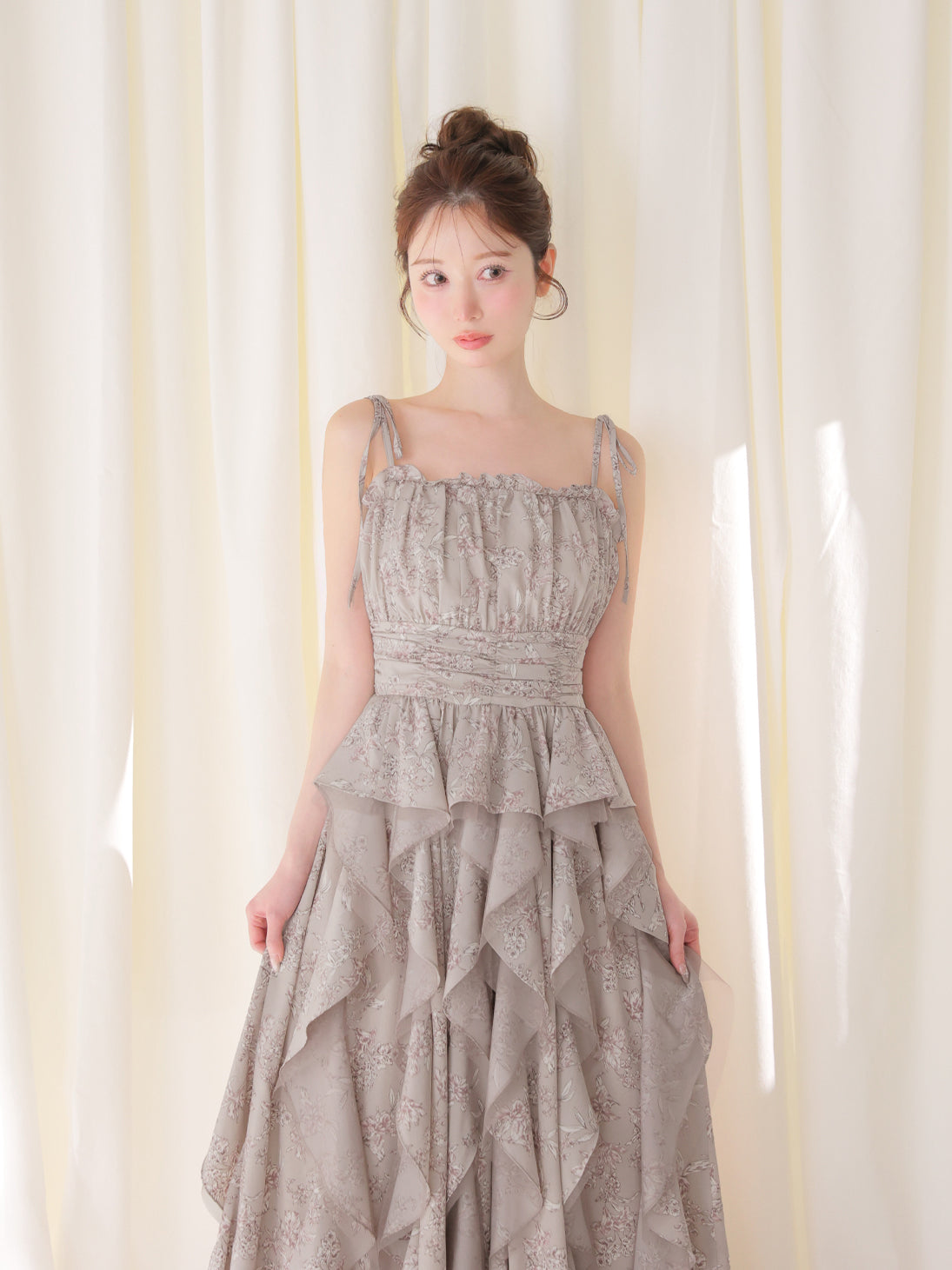 エムミーエメ　Fleur mist spiral long onepiece Fleur mist spiral long onepiece(eme10581) – M me eme