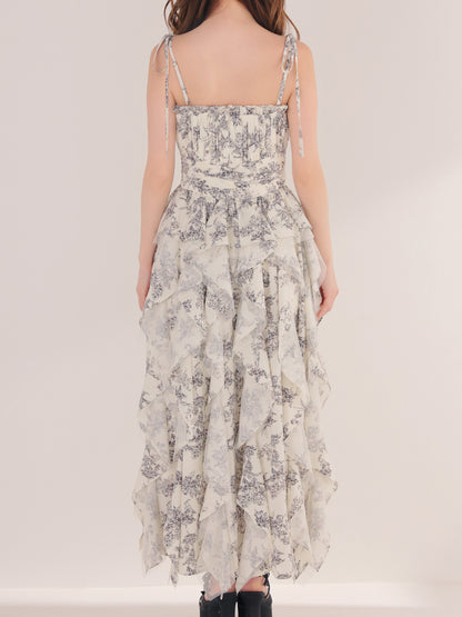 Fleur mist spiral long onepiece(eme10581)