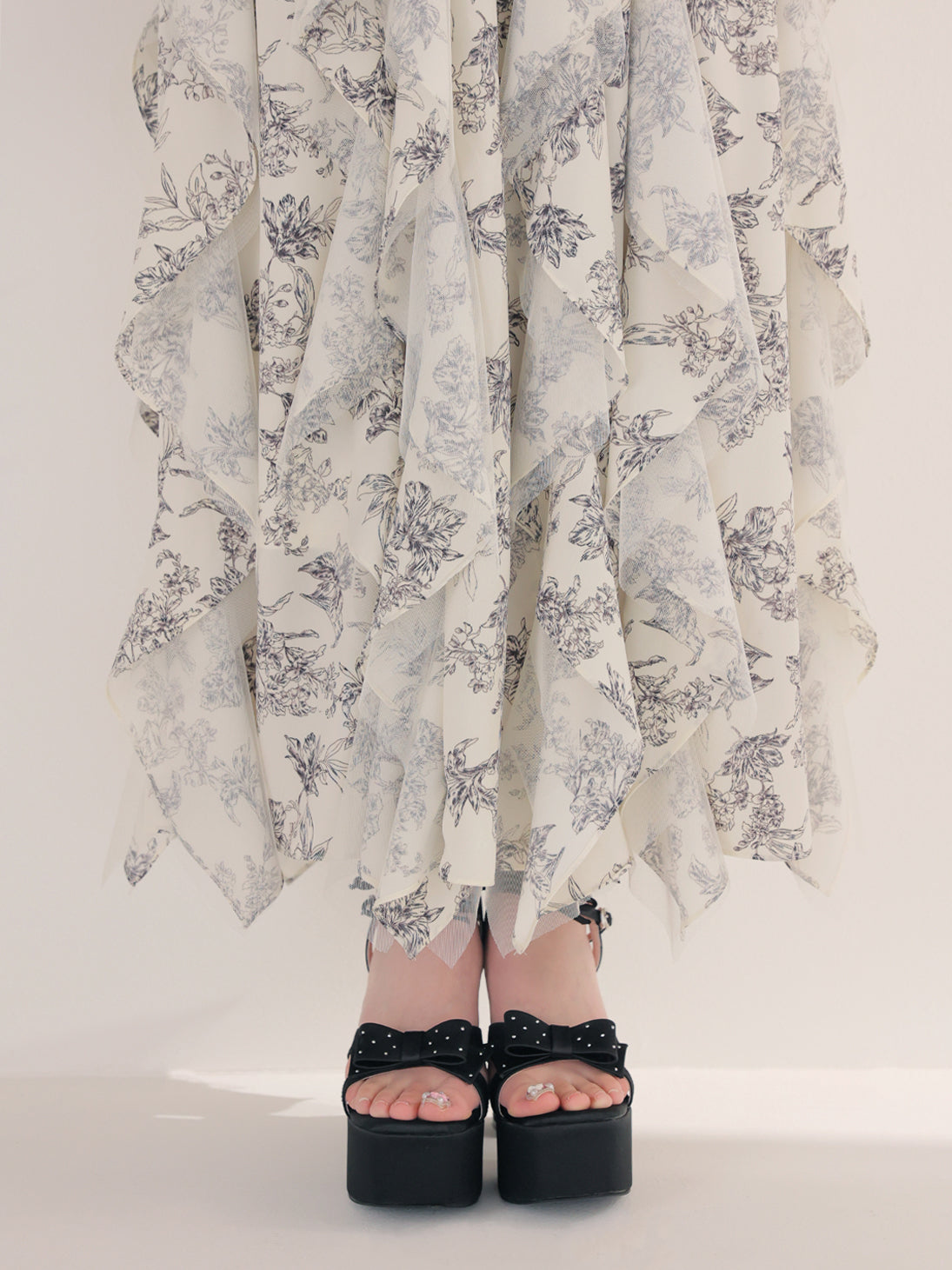 Fleur mist spiral long onepiece(eme10581) – M me eme