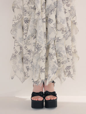 Fleur mist spiral long onepiece(eme10581)