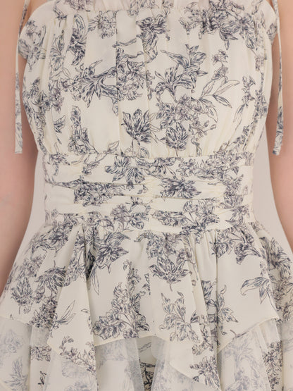 Fleur mist spiral long onepiece(eme10581)