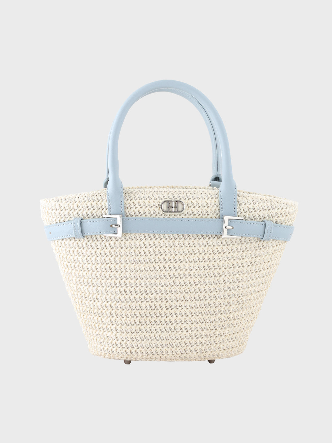 【Pre Order】Original buckle logo basket bag(eme10582)