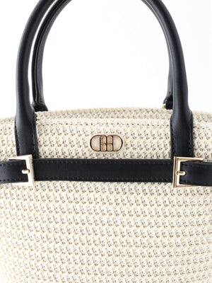 【Pre Order】Original buckle logo basket bag(eme10582)