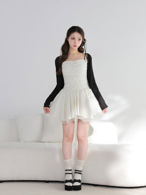 model：160cm　(size：F　color：Ivory)