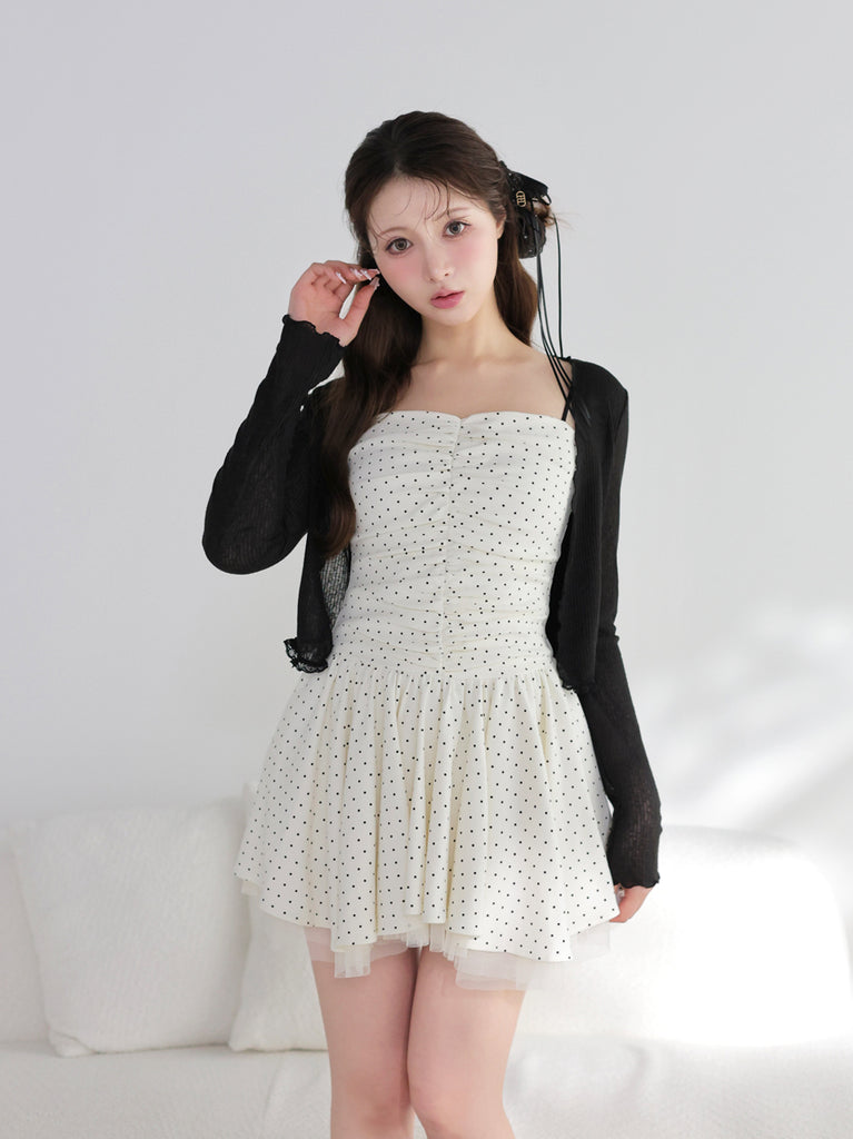 model：160cm　(size：F　color：Ivory)