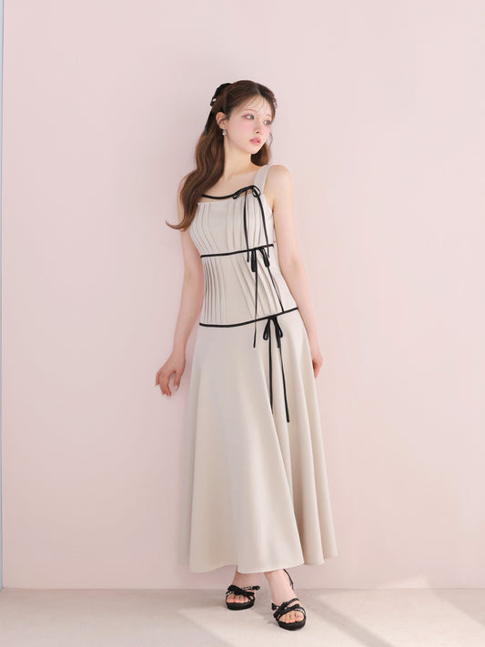 model：160cm　(size：F　color：Beige)