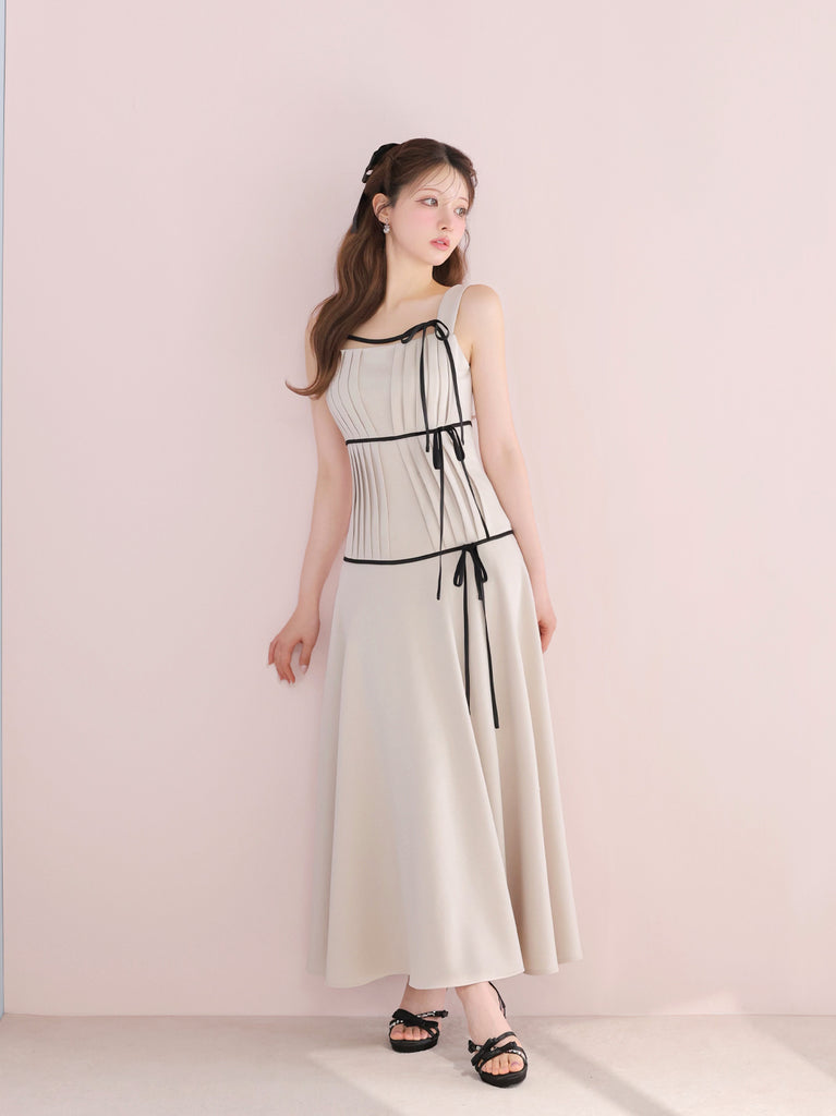 model：160cm　(size：F　color：Beige)