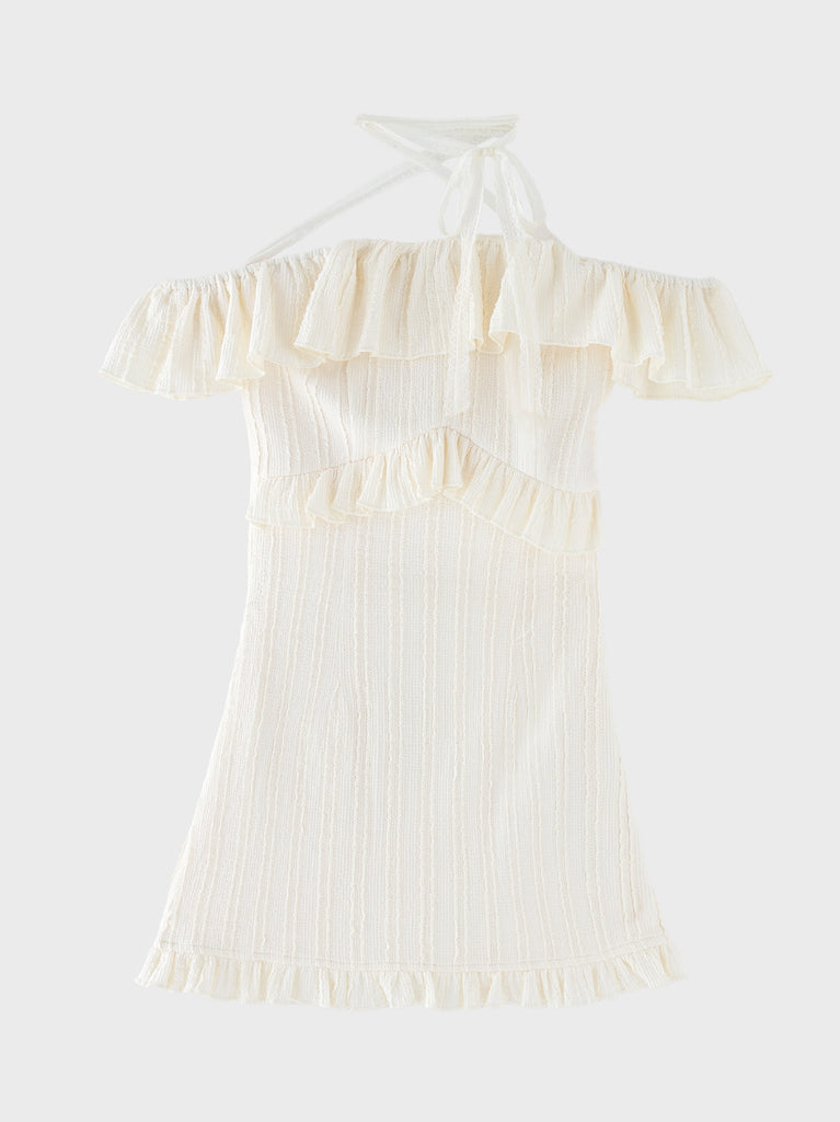 【Pre Order】Lace choker frill mini onepiece(eme10618)