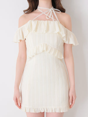 model：162cm　(size：F　color：Ivory)