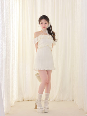 model：160cm　(size：F　color：Ivory)