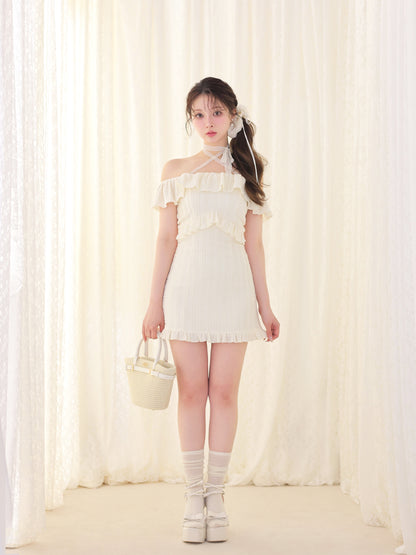 model：160cm　(size：F　color：Ivory)