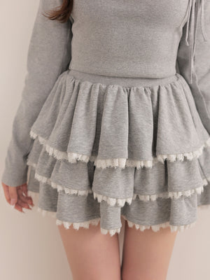 model：160cm　(size：F　color：Gray)