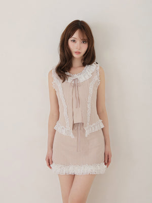 model：162cm　(size：F　color：Pink)