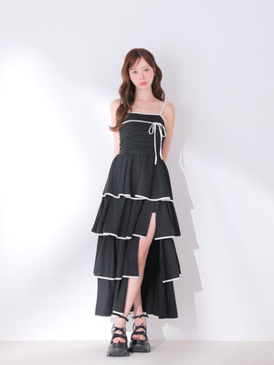 model：162cm　(size：F　color：Black)