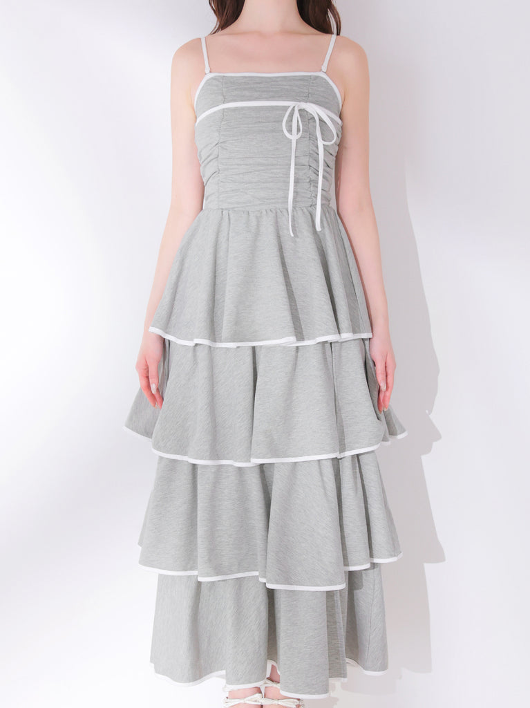 model：162cm　(size：F　color：Gray)