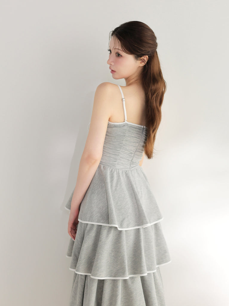model：160cm　(size：F　color：Gray)