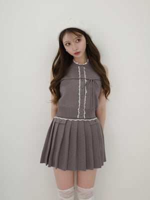 model：160cm　(size：F　color：Gray)
