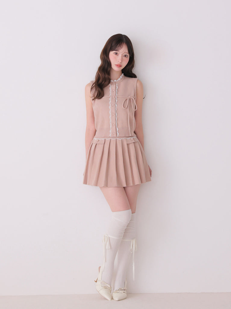 model：162cm　(size：F　color：Pink)