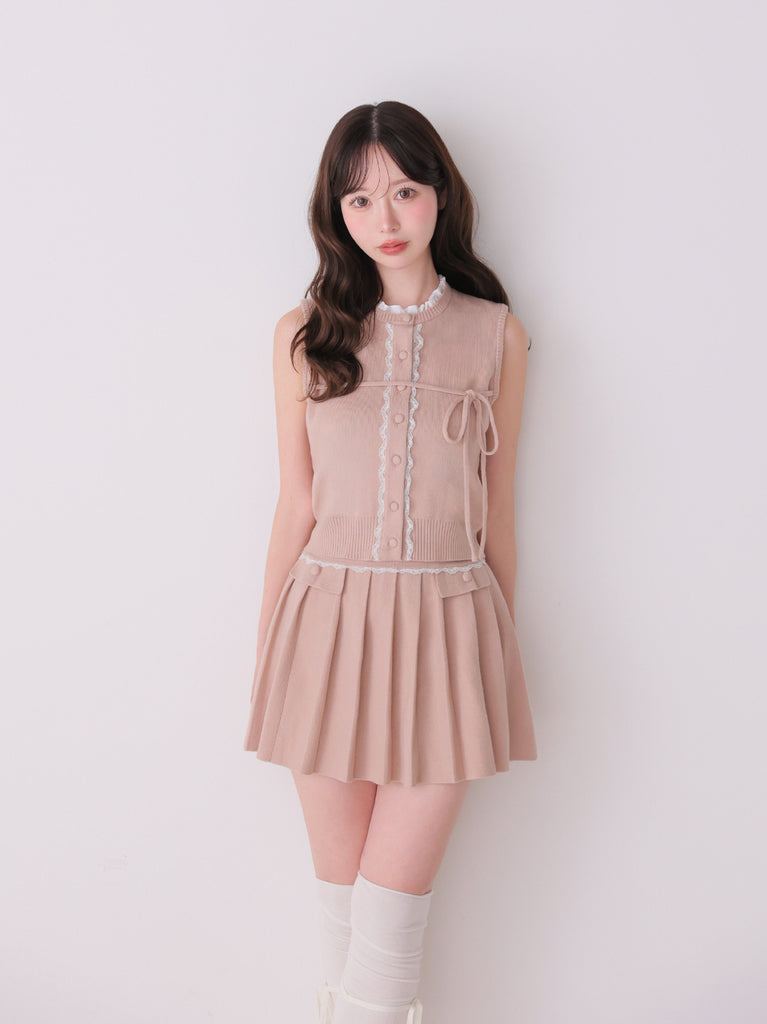 model：162cm　(size：F　color：Pink)