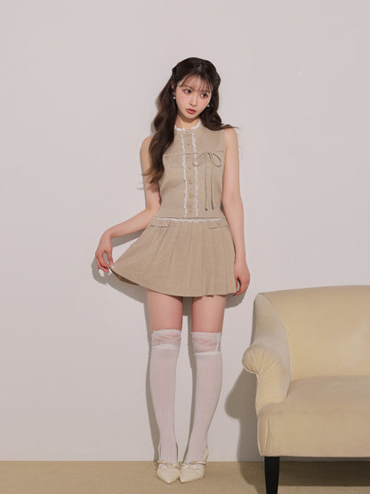 model：160cm　(size：F　color：Beige)