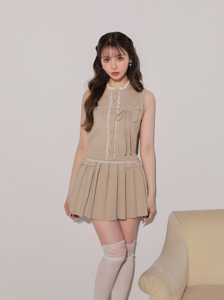 model：160cm　(size：F　color：Beige)