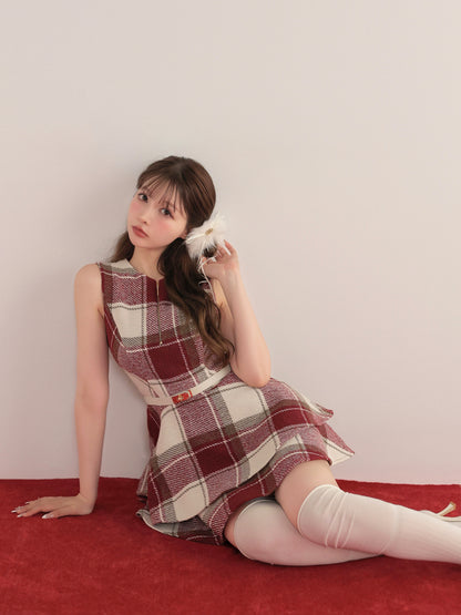 model：160cm　(size：F　color：Red)